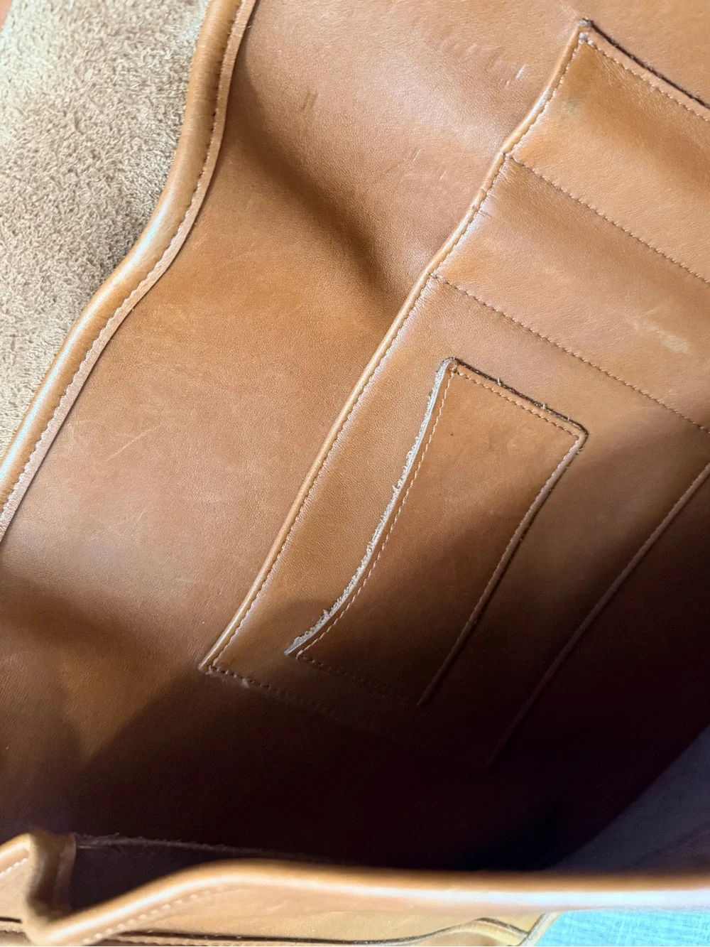 Vintage Coach Beekman 5266 Briefcase British Tan Glove Tanned Leather USA 1996
